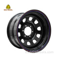 rueda de acero negra 4x4 16 pulgadas 5 hoyos